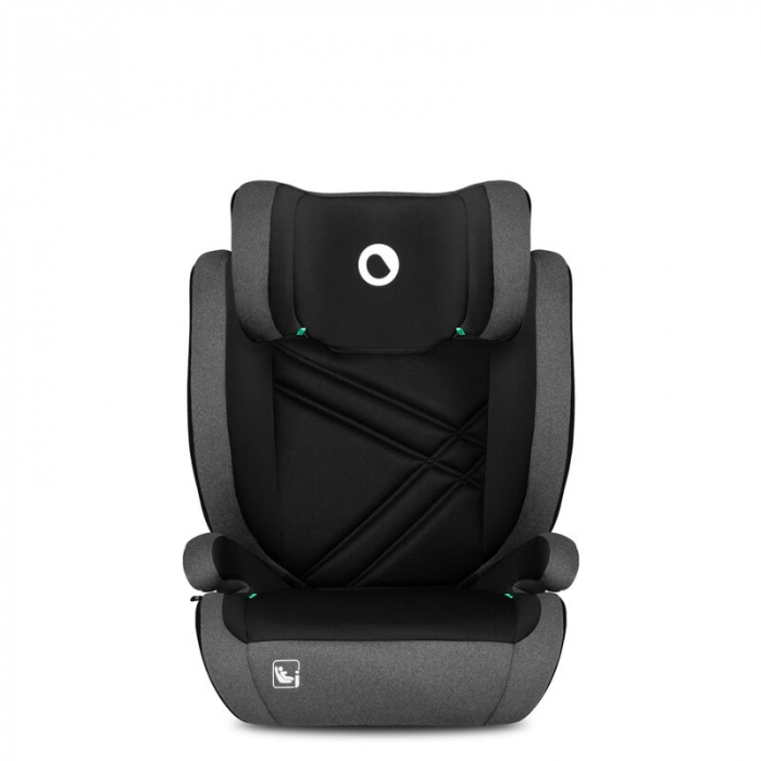 Scaun auto, Lionelo, Hugo i-Size, Universal, Orientare in directia sensului de mers, Reglabil, Conform standardului de securitate R129, 100-150 cm, 4-12 ani, Gri [11]