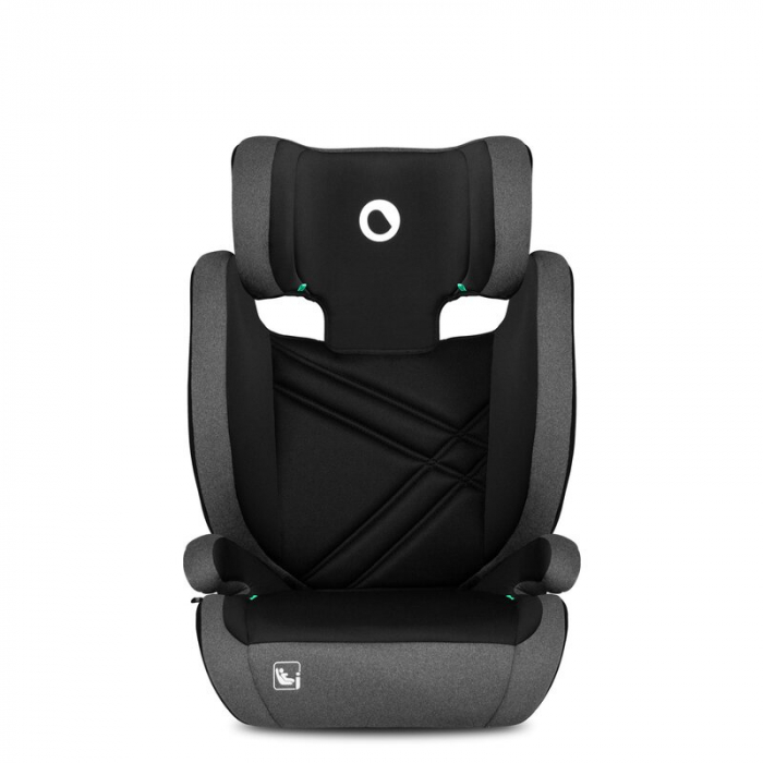 Scaun auto, Lionelo, Hugo i-Size, Universal, Orientare in directia sensului de mers, Reglabil, Conform standardului de securitate R129, 100-150 cm, 4-12 ani, Gri [10]