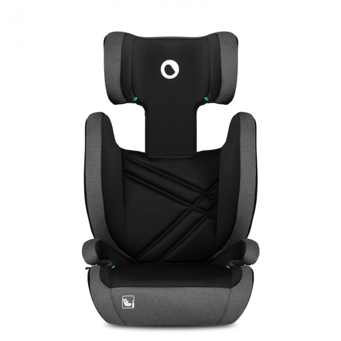 Scaun auto, Lionelo, Hugo i-Size, Universal, Orientare in directia sensului de mers, Reglabil, Conform standardului de securitate R129, 100-150 cm, 4-12 ani, Gri [9]