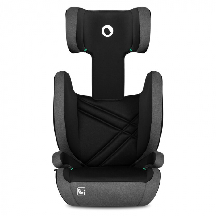 Scaun auto, Lionelo, Hugo i-Size, Universal, Orientare in directia sensului de mers, Reglabil, Conform standardului de securitate R129, 100-150 cm, 4-12 ani, Gri [8]