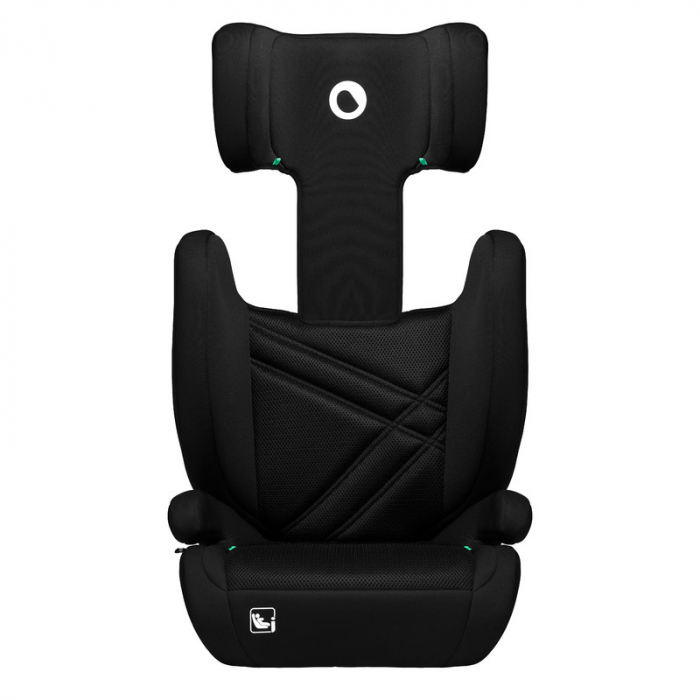 Scaun auto, Lionelo, Hugo i-Size, Universal, Orientare in directia sensului de mers, Reglabil, Conform standardului de securitate R129, 100-150 cm, 4-12 ani, Negru [9]