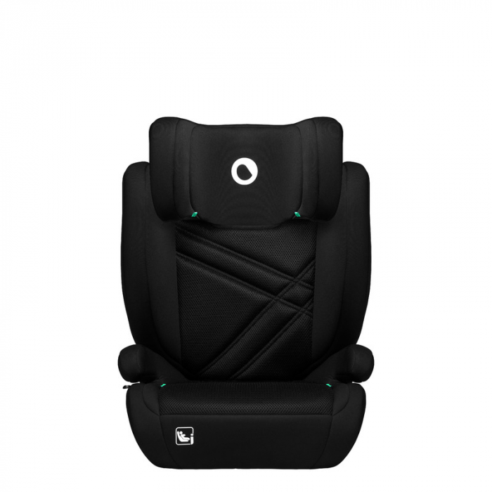 Scaun auto, Lionelo, Hugo i-Size, Universal, Orientare in directia sensului de mers, Reglabil, Conform standardului de securitate R129, 100-150 cm, 4-12 ani, Negru [6]