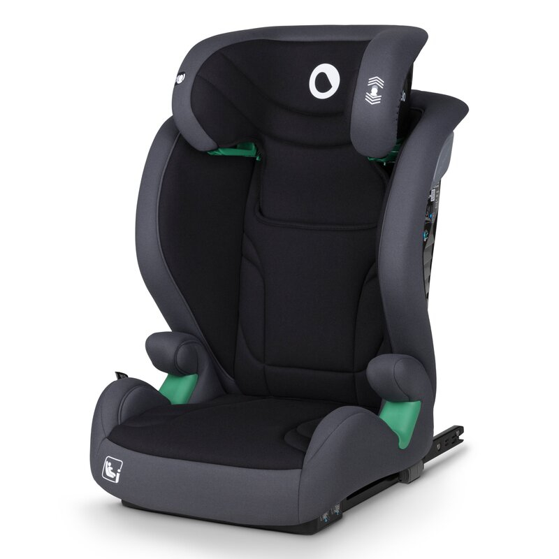 Scaun auto, Lionelo, i-Size Igo, 100- 150 cm, Cu isofix, Protectie laterala, Ajustare spatar in 2 pozitii, Tetiera Tri-Guard reglabila in 11 pozitii, Conform cu standardul european de securitate R129, [8]
