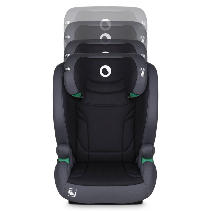 Scaun auto, Lionelo, i-Size Igo, 100- 150 cm, Cu isofix, Protectie laterala, Ajustare spatar in 2 pozitii, Tetiera Tri-Guard reglabila in 11 pozitii, Conform cu standardul european de securitate R129, [14]