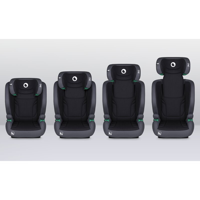 Scaun auto, Lionelo, i-Size Igo, 100- 150 cm, Cu isofix, Protectie laterala, Ajustare spatar in 2 pozitii, Tetiera Tri-Guard reglabila in 11 pozitii, Conform cu standardul european de securitate R129, [26]