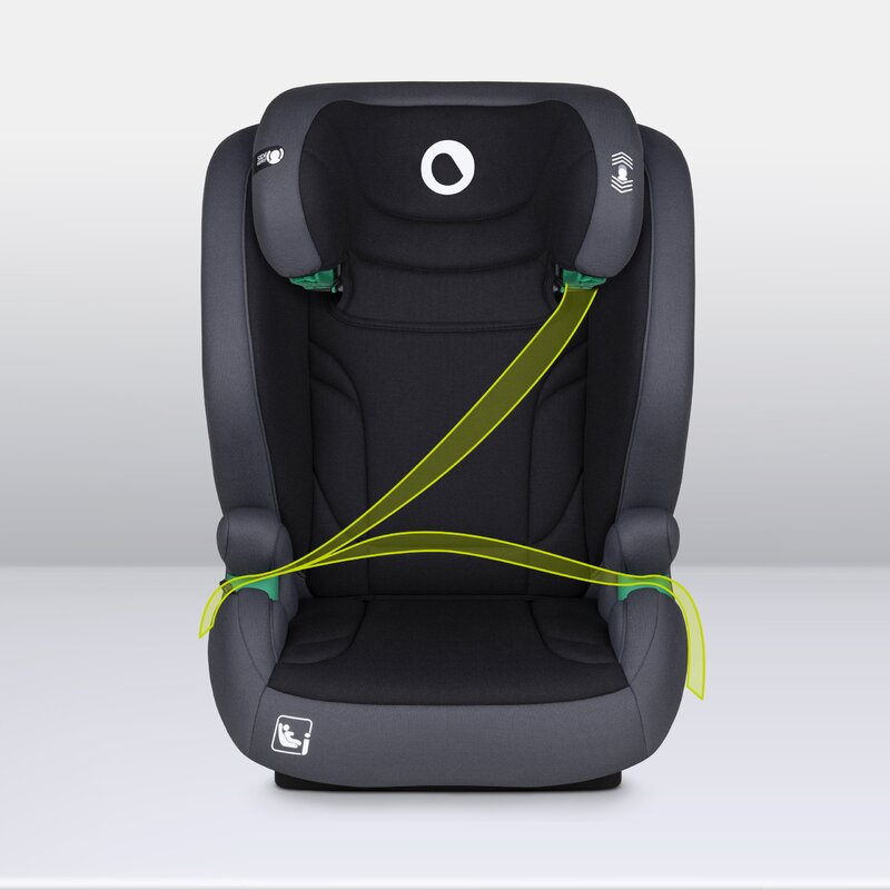 Scaun auto, Lionelo, i-Size Igo, 100- 150 cm, Cu isofix, Protectie laterala, Ajustare spatar in 2 pozitii, Tetiera Tri-Guard reglabila in 11 pozitii, Conform cu standardul european de securitate R129, [28]
