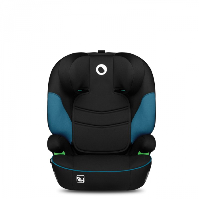 Scaun auto, Lionelo, Lars i-Size, Cu tetiera reglabila in 10 pozitii, Cu pozitionare spre sensul de mers, 15-36 Kg, 100-150 cm, Conform cu standardul european de securitate ECE R129/03, Negru/Albastru [6]