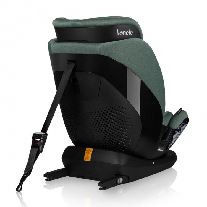Scaun auto, Lionelo, Lavender I-size, Isofix, Cu centura TopTether, Cu spatar inclinabil in 5 pozitii, Cu tetiera reglabila in 13 pozitii, Instalare cu fata inainte, 9-36 Kg, 76-150 cm, Conform cu ECE [15]