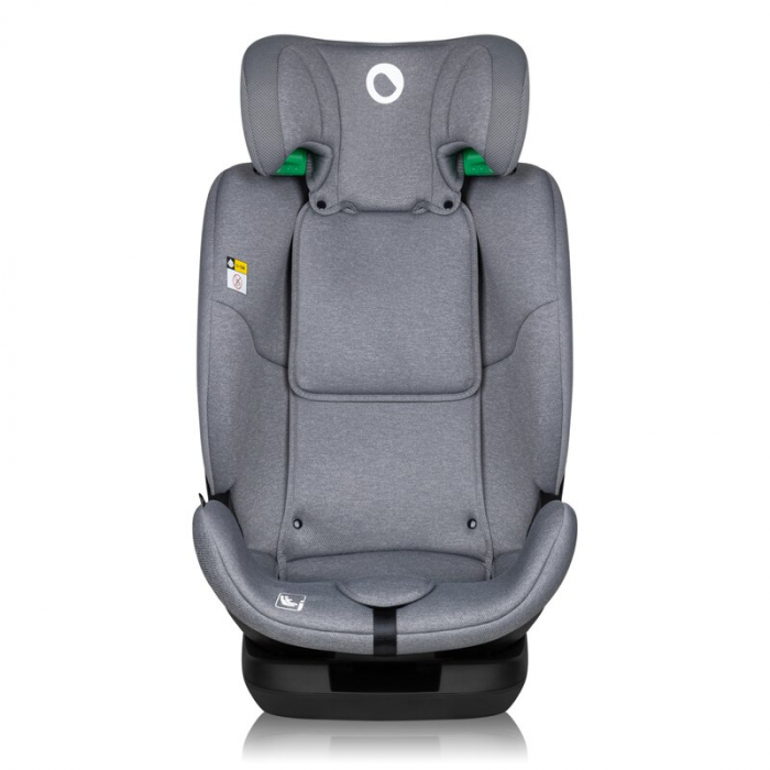 Scaun auto, Lionelo, Lavender I-size, Isofix, Cu centura TopTether, Cu spatar inclinabil in 5 pozitii, Cu tetiera reglabila in 13 pozitii, Instalare cu fata inainte, 9-36 Kg, 76-150 cm, Conform cu ECE [5]