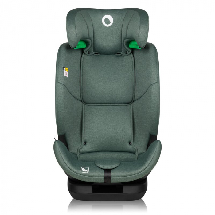 Scaun auto, Lionelo, Lavender I-size, Isofix, Cu centura TopTether, Cu spatar inclinabil in 5 pozitii, Cu tetiera reglabila in 13 pozitii, Instalare cu fata inainte, 9-36 Kg, 76-150 cm, Conform cu ECE [8]