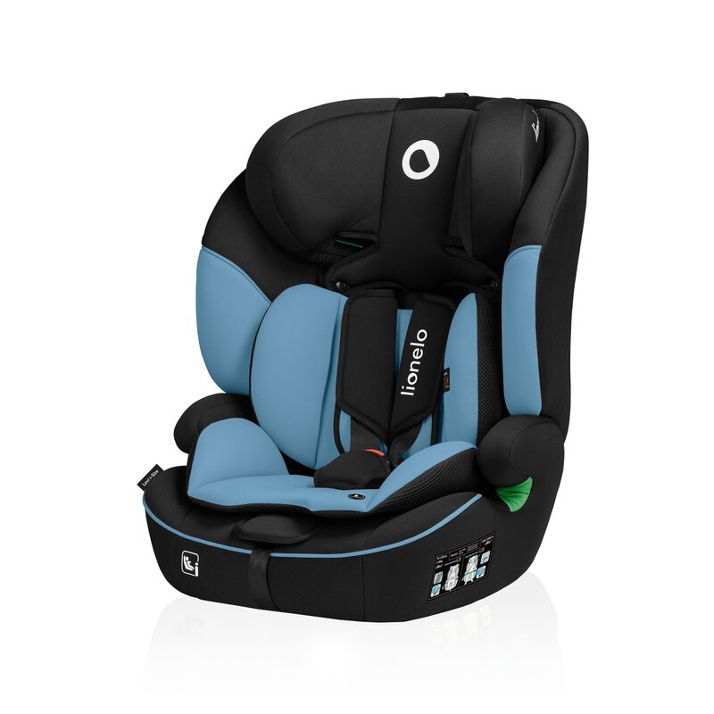 Scaun auto, Lionelo, Levi i-Size, Universal, Instalare FWF, Cu tetiera reglabila in 10 pozitii, Cu spatar detasabil, 76-150 cm, Conform cu R129, Albastru [1]