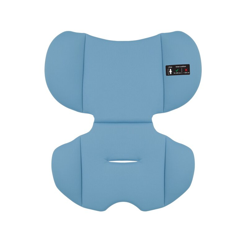 Scaun auto, Lionelo, Levi i-Size, Universal, Instalare FWF, Cu tetiera reglabila in 10 pozitii, Cu spatar detasabil, 76-150 cm, Conform cu R129, Albastru [11]