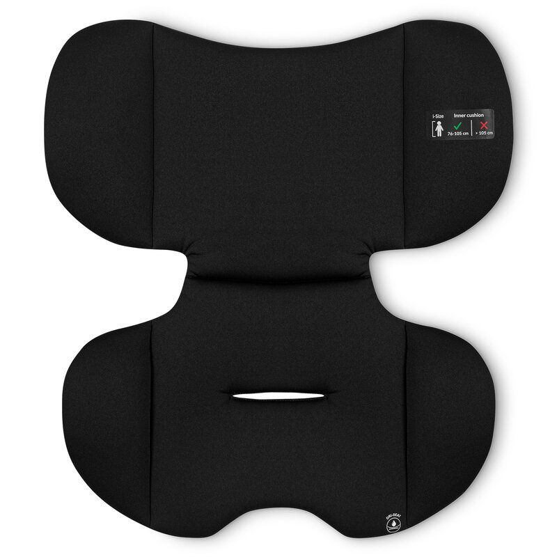 Scaun auto, Lionelo, Levi i-Size, Universal, Instalare FWF, Cu tetiera reglabila in 10 pozitii, Cu spatar detasabil, 76-150 cm, Conform cu R129, Negru [11]