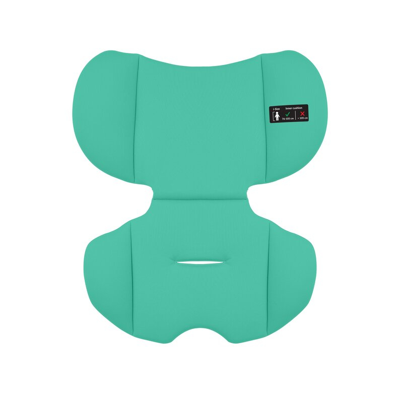 Scaun auto, Lionelo, Levi i-Size, Universal, Instalare FWF, Cu tetiera reglabila in 10 pozitii, Cu spatar detasabil, 76-150 cm, Conform cu R129, Verde [11]