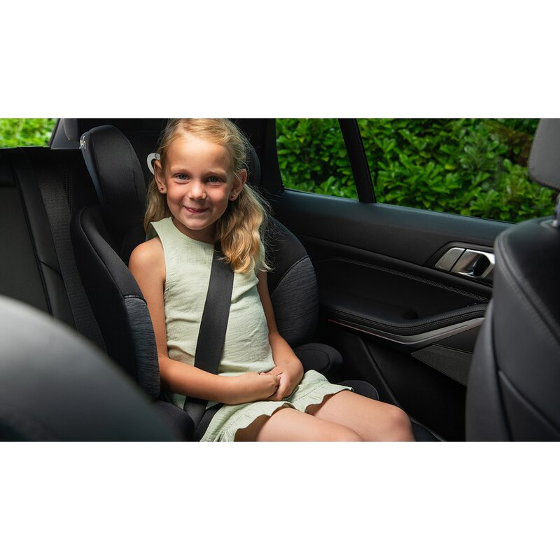 Scaun auto, Lionelo, Levi i-Size, Universal, Instalare FWF, Cu tetiera reglabila in 10 pozitii, Cu spatar detasabil, 76-150 cm, Conform cu R129, Verde [14]