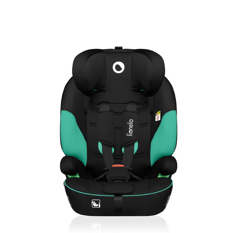 Scaun auto, Lionelo, Levi i-Size, Universal, Instalare FWF, Cu tetiera reglabila in 10 pozitii, Cu spatar detasabil, 76-150 cm, Conform cu R129, Verde [6]