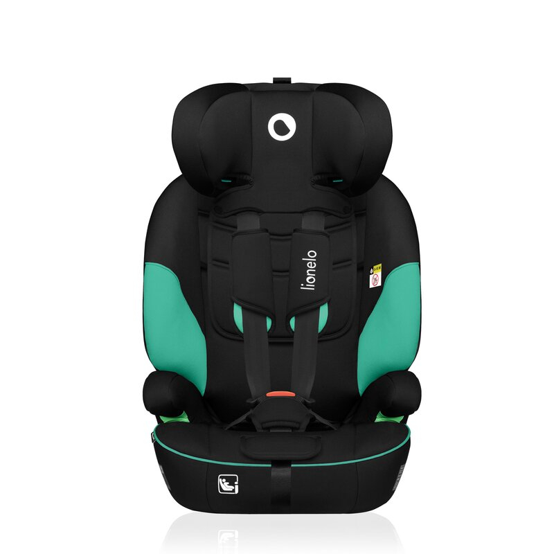 Scaun auto, Lionelo, Levi i-Size, Universal, Instalare FWF, Cu tetiera reglabila in 10 pozitii, Cu spatar detasabil, 76-150 cm, Conform cu R129, Verde [5]