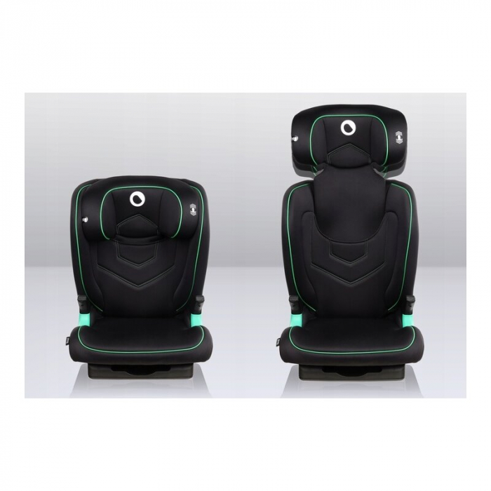 Scaun auto, Lionelo, Neal Onix, Spatar reglabil, Baza i-size, 15-36 Kg, cu Isofix, Conform cu standardul european de securitate ECE R129, Negru [20]