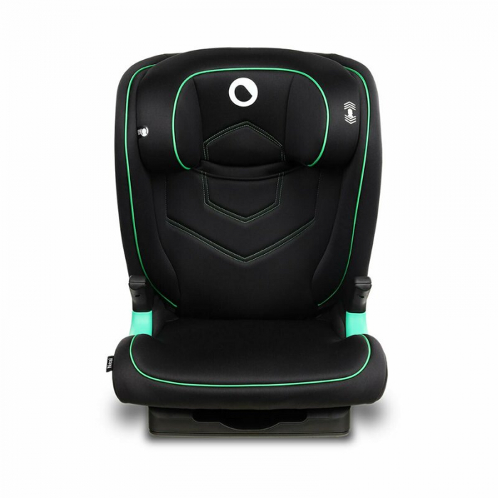 Scaun auto, Lionelo, Neal Onix, Spatar reglabil, Baza i-size, 15-36 Kg, cu Isofix, Conform cu standardul european de securitate ECE R129, Negru [3]