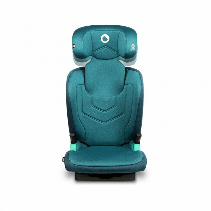 Scaun auto, Lionelo, Neal Turquoise, Spatar reglabil, Baza i-size, 15-36 Kg, cu Isofix, Conform cu standardul european de securitate ECE R129, Verde [10]