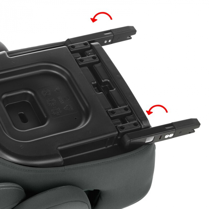 Scaun auto, Nurse, Country, I-Size, Cu sistem isofix, Pliabil, 100-150 cm, 4-12 ani, Conform cu standardul european de securitate ECE R129, Storm [14]