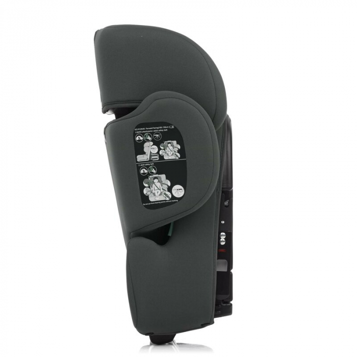 Scaun auto, Nurse, Country, I-Size, Cu sistem isofix, Pliabil, 100-150 cm, 4-12 ani, Conform cu standardul european de securitate ECE R129, Storm [3]
