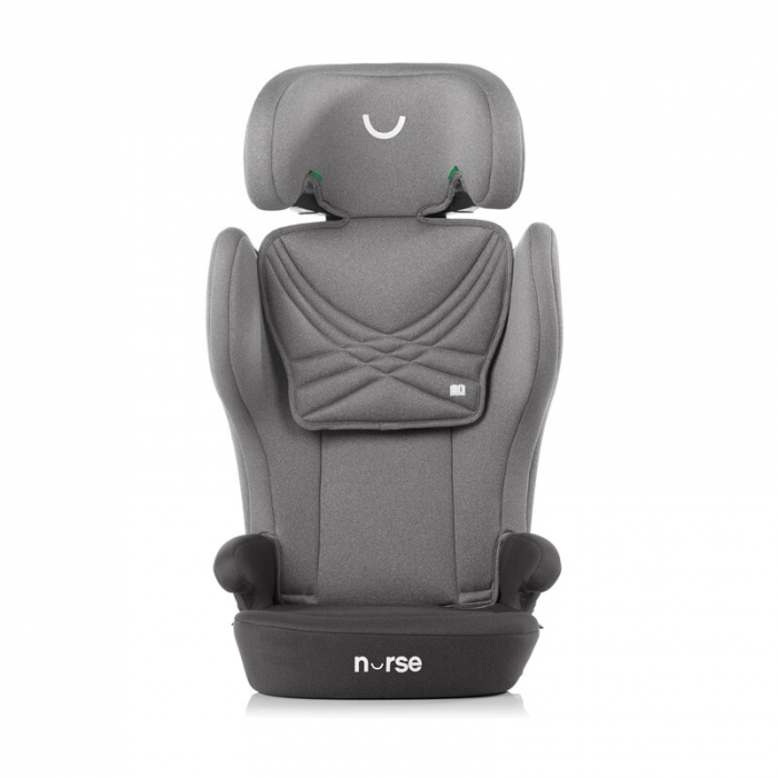 Scaun auto, Nurse, Spring, I-Size, Cu sistem isofix, Pliabil, 100-150 cm, 4-12 ani, Conform cu standardul european de securitate ECE R129, Storm [4]