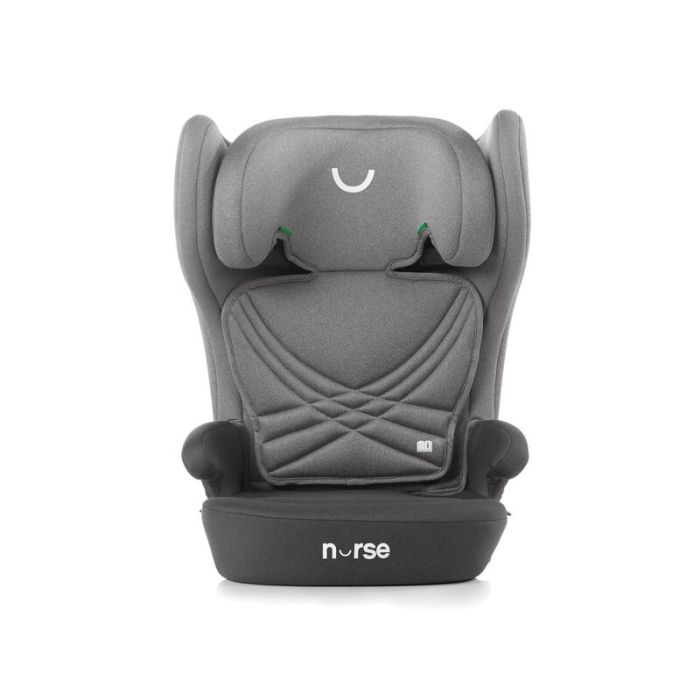 Scaun auto, Nurse, Spring, I-Size, Cu sistem isofix, Pliabil, 100-150 cm, 4-12 ani, Conform cu standardul european de securitate ECE R129, Storm [2]
