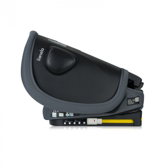 Scaun auto pliabil, Lionelo, Nelly, i-Size, 76- 150 cm, Tetiera reglabila in 15 pozitii, Spatar reglabil in 4 pozitii, Sisteme de fixare Isofix si Top Tether, Sezut lat si confortabil, Conform cu ECE  [3]