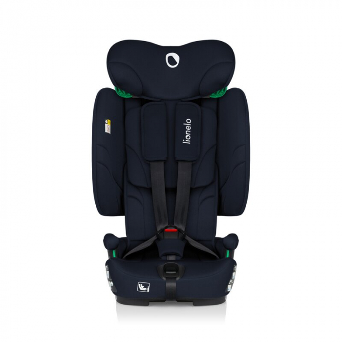 Scaun auto pliabil, Lionelo, Nelly, i-Size, 76- 150 cm, Tetiera reglabila in 15 pozitii, Spatar reglabil in 4 pozitii, Sisteme de fixare Isofix si Top Tether, Sezut lat si confortabil, Conform cu ECE  [11]