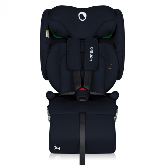 Scaun auto pliabil, Lionelo, Nelly, i-Size, 76- 150 cm, Tetiera reglabila in 15 pozitii, Spatar reglabil in 4 pozitii, Sisteme de fixare Isofix si Top Tether, Sezut lat si confortabil, Conform cu ECE  [9]
