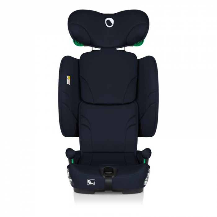 Scaun auto pliabil, Lionelo, Nelly, i-Size, 76- 150 cm, Tetiera reglabila in 15 pozitii, Spatar reglabil in 4 pozitii, Sisteme de fixare Isofix si Top Tether, Sezut lat si confortabil, Conform cu ECE  [12]