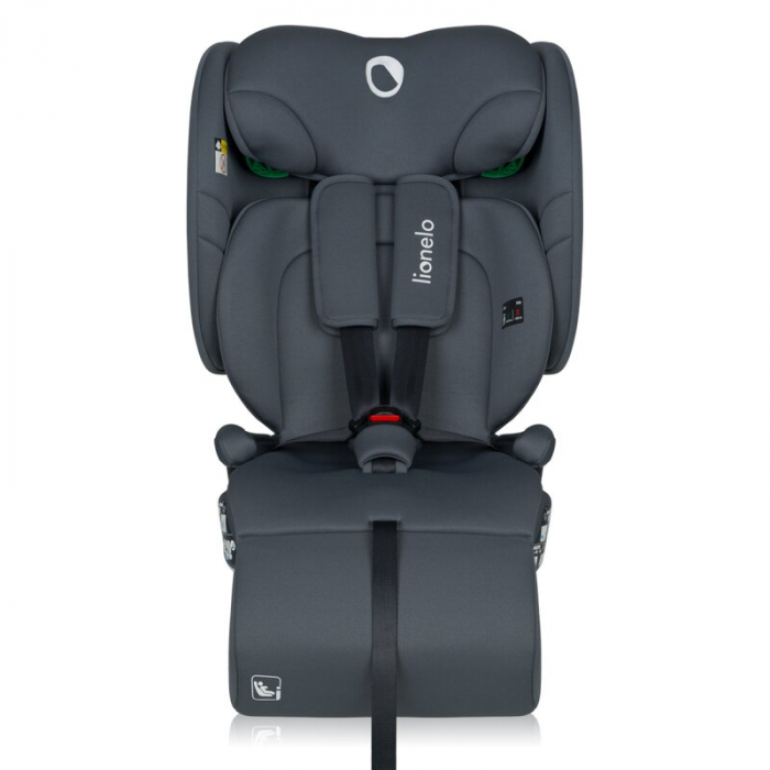 Scaun auto pliabil, Lionelo, Nelly, i-Size, 76- 150 cm, Tetiera reglabila in 15 pozitii, Spatar reglabil in 4 pozitii, Sisteme de fixare Isofix si Top Tether, Sezut lat si confortabil, Conform cu ECE  [9]