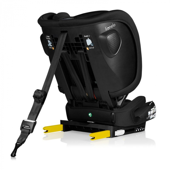 Scaun auto pliabil, Lionelo, Nelly, i-Size, 76- 150 cm, Tetiera reglabila in 15 pozitii, Spatar reglabil in 4 pozitii, Sisteme de fixare Isofix si Top Tether, Sezut lat si confortabil, Conform cu ECE  [8]