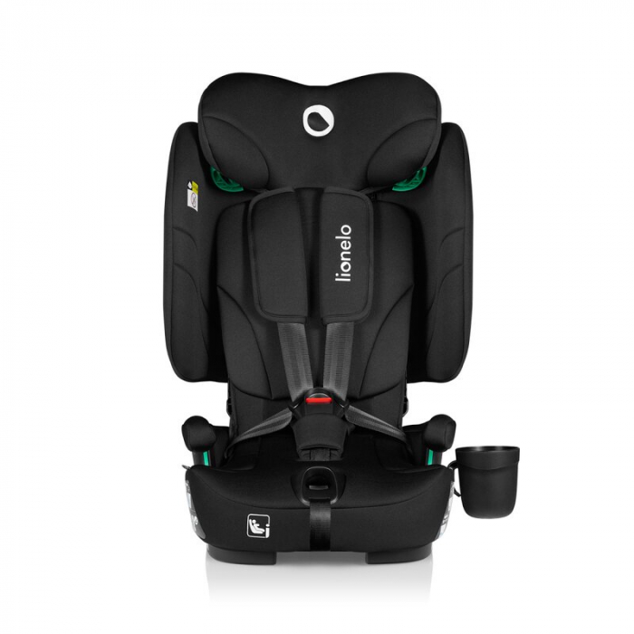 Scaun auto pliabil, Lionelo, Nelly, i-Size, 76- 150 cm, Tetiera reglabila in 15 pozitii, Spatar reglabil in 4 pozitii, Sisteme de fixare Isofix si Top Tether, Sezut lat si confortabil, Conform cu ECE  [13]