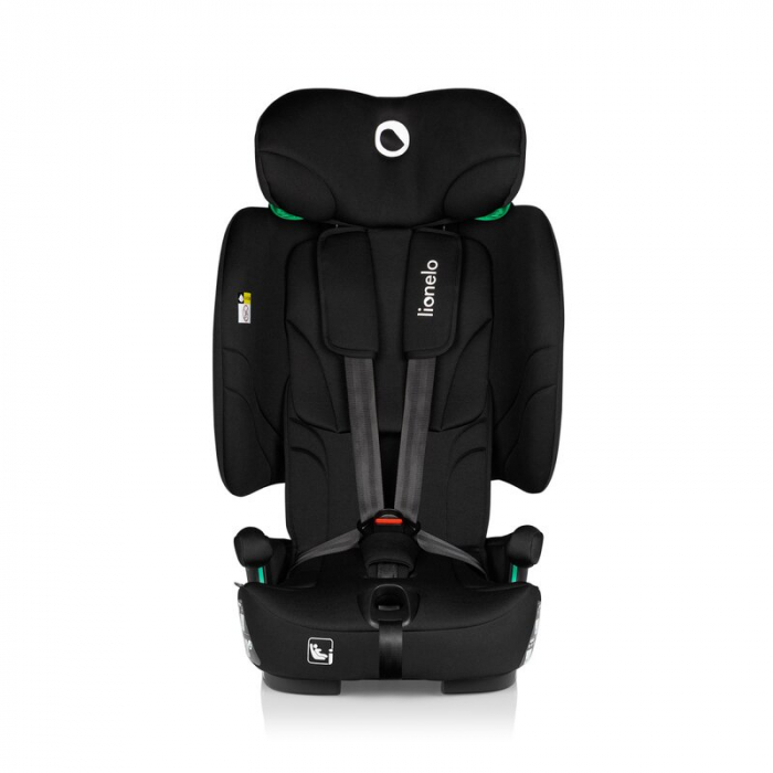 Scaun auto pliabil, Lionelo, Nelly, i-Size, 76- 150 cm, Tetiera reglabila in 15 pozitii, Spatar reglabil in 4 pozitii, Sisteme de fixare Isofix si Top Tether, Sezut lat si confortabil, Conform cu ECE  [11]