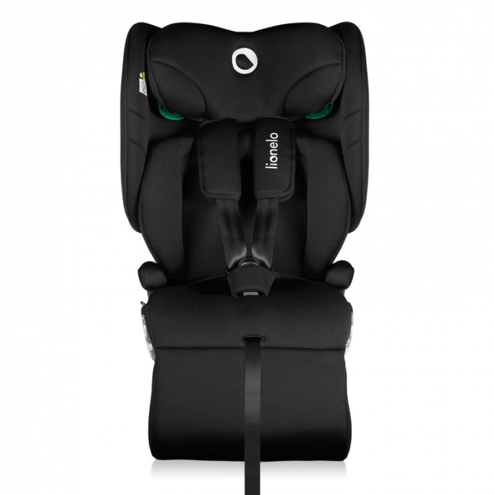 Scaun auto pliabil, Lionelo, Nelly, i-Size, 76- 150 cm, Tetiera reglabila in 15 pozitii, Spatar reglabil in 4 pozitii, Sisteme de fixare Isofix si Top Tether, Sezut lat si confortabil, Conform cu ECE  [9]