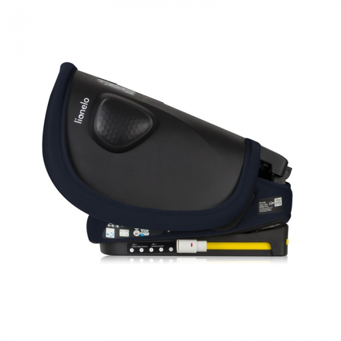 Scaun auto pliabil, Lionelo, Nelly, i-Size, 76- 150 cm, Tetiera reglabila in 15 pozitii, Spatar reglabil in 4 pozitii, Sisteme de fixare Isofix si Top Tether, Sezut lat si confortabil, Conform cu ECE  [3]