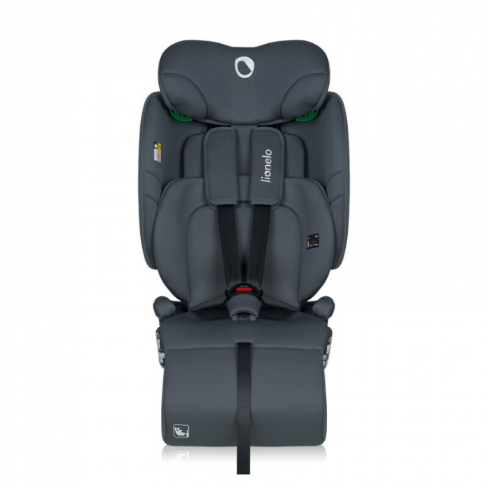 Scaun auto pliabil, Lionelo, Nelly, i-Size, 76- 150 cm, Tetiera reglabila in 15 pozitii, Spatar reglabil in 4 pozitii, Sisteme de fixare Isofix si Top Tether, Sezut lat si confortabil, Conform cu ECE  [10]