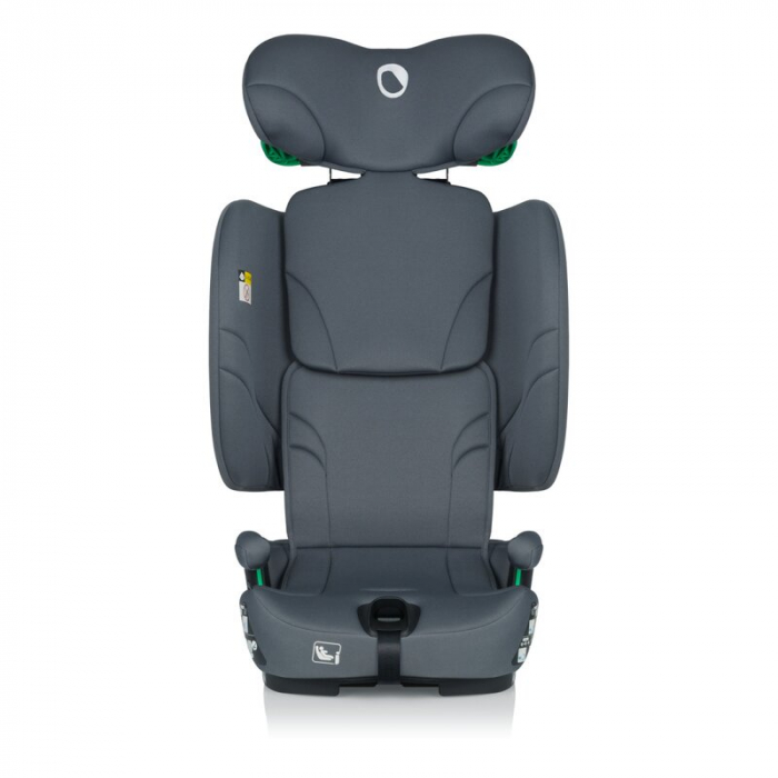 Scaun auto pliabil, Lionelo, Nelly, i-Size, 76- 150 cm, Tetiera reglabila in 15 pozitii, Spatar reglabil in 4 pozitii, Sisteme de fixare Isofix si Top Tether, Sezut lat si confortabil, Conform cu ECE  [12]