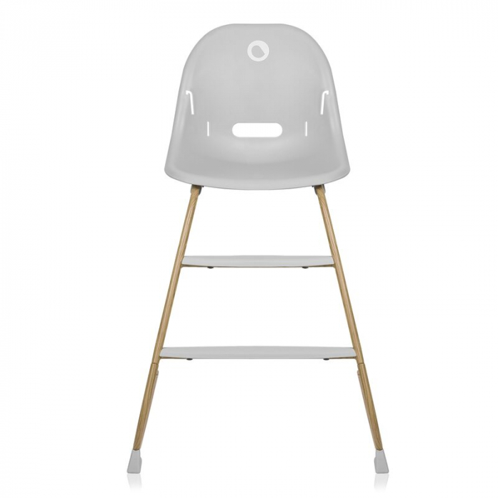Scaun de masa, Lionelo, Dalia, 2 in 1, Transformabil, Cu 2 suporturi pentru picioare, Cu tavita detasabila, Sustine 60 kg, 6 luni+, Conform cu EN14988, Gri [21]