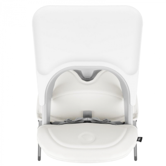 Scaun de masa, Lionelo, Dalia, 2 in 1, Transformabil, Cu 2 suporturi pentru picioare, Cu tavita detasabila, Sustine 60 kg, 6 luni+, Conform cu EN14988, Gri [16]