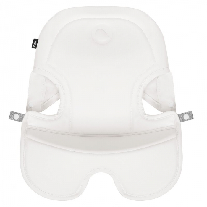 Scaun de masa, Lionelo, Dalia, 2 in 1, Transformabil, Cu 2 suporturi pentru picioare, Cu tavita detasabila, Sustine 60 kg, 6 luni+, Conform cu EN14988, Gri [18]