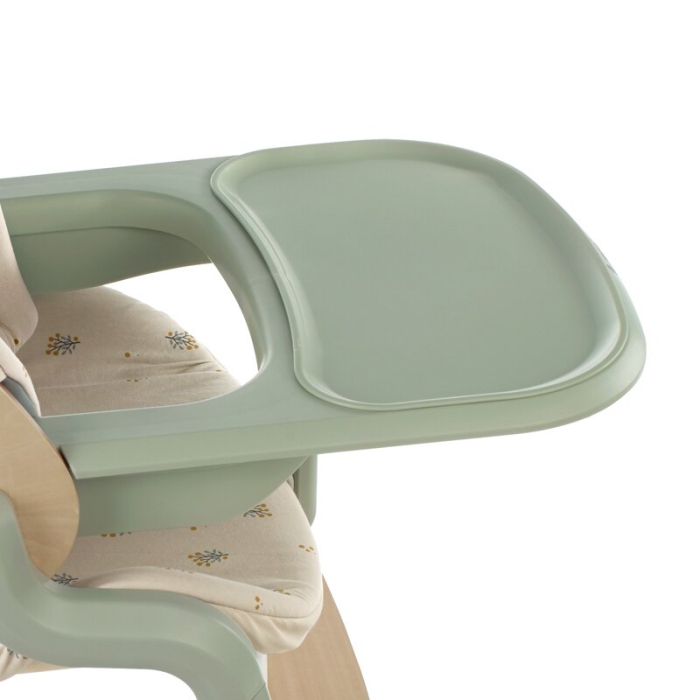 Scaun de masa multifunctional Noah, Jane, De la 6 luni la adult, Din lemn fag, Husa lavabila, Greutate maxima 100 Kg, Sesame [8]