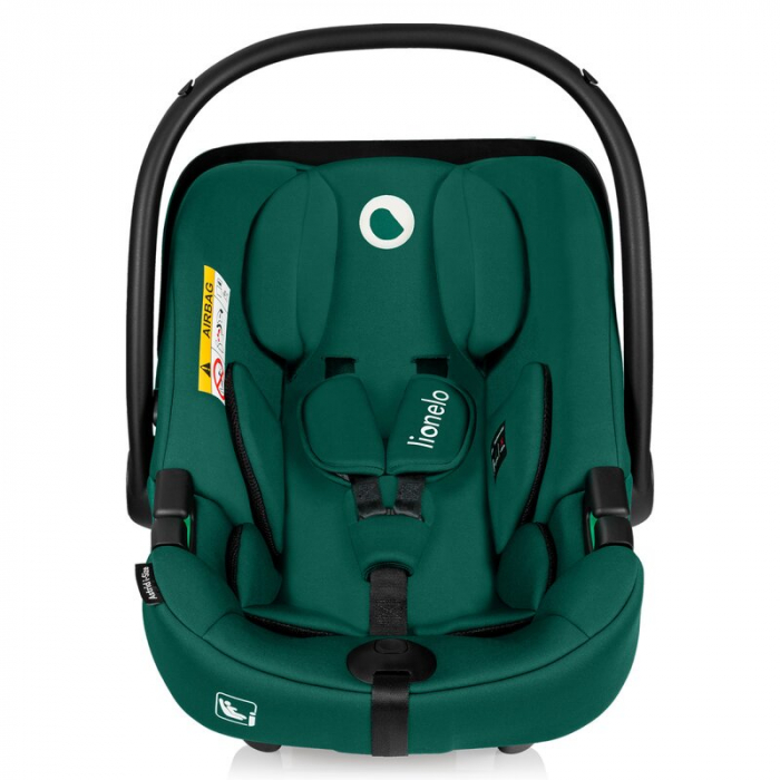 Scoica auto, Lionelo, i-Size Astrid, 0-13 Kg, 40-87 cm, Cu maner si capotina reglabile, Cu protectie laterala avansata, Salteluta confortabila, Testat ADAC, Conform cu standardul european de securitat [8]