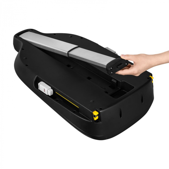 Scoica auto, Lionelo, i-Size Astrid, Include baza Isofix, 0-13 Kg, 40-87 cm, Cu maner si capotina reglabile, Cu protectie laterala avansata, Salteluta confortabila, Testat ADAC, Conform cu R129, Negru [34]