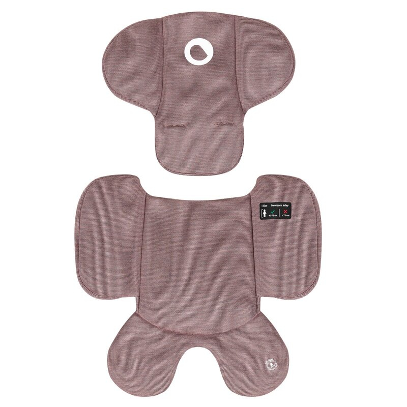 Scoica auto, Lionelo, Moxie, i-Size, 40-87 cm, Tetiera reglabila, intarita cu spuma de memorie, Carcasa ventilata, Din bambus, Protectie avansata, Conform cu R129, Mov [12]