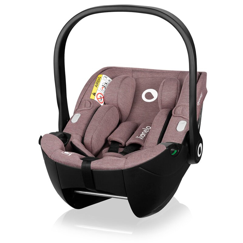 Scoica auto, Lionelo, Moxie, i-Size, Include baza rotativa 360 cu picior de fixare, 40-87 cm, Tetiera reglabila, intarita cu spuma de memorie, Carcasa ventilata, Din bambus, Protectie avansata, Confor [5]