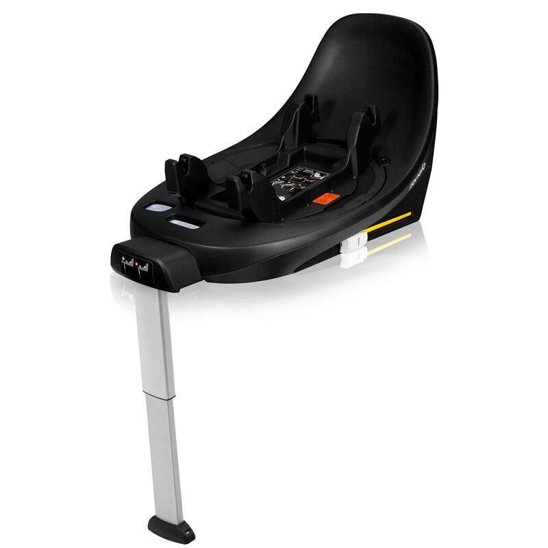 Scoica auto, Lionelo, Moxie, i-Size, Include baza rotativa 360 cu picior de fixare, 40-87 cm, Tetiera reglabila, intarita cu spuma de memorie, Carcasa ventilata, Din bambus, Protectie avansata, Confor [19]