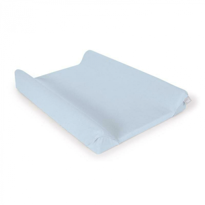 Set 2 huse, Ceba Baby, Pentru saltea de infasat, 50x70 cm, Certificat Oeko-Tex Standard 100, Bumbac, Blue/Blue Stars [2]